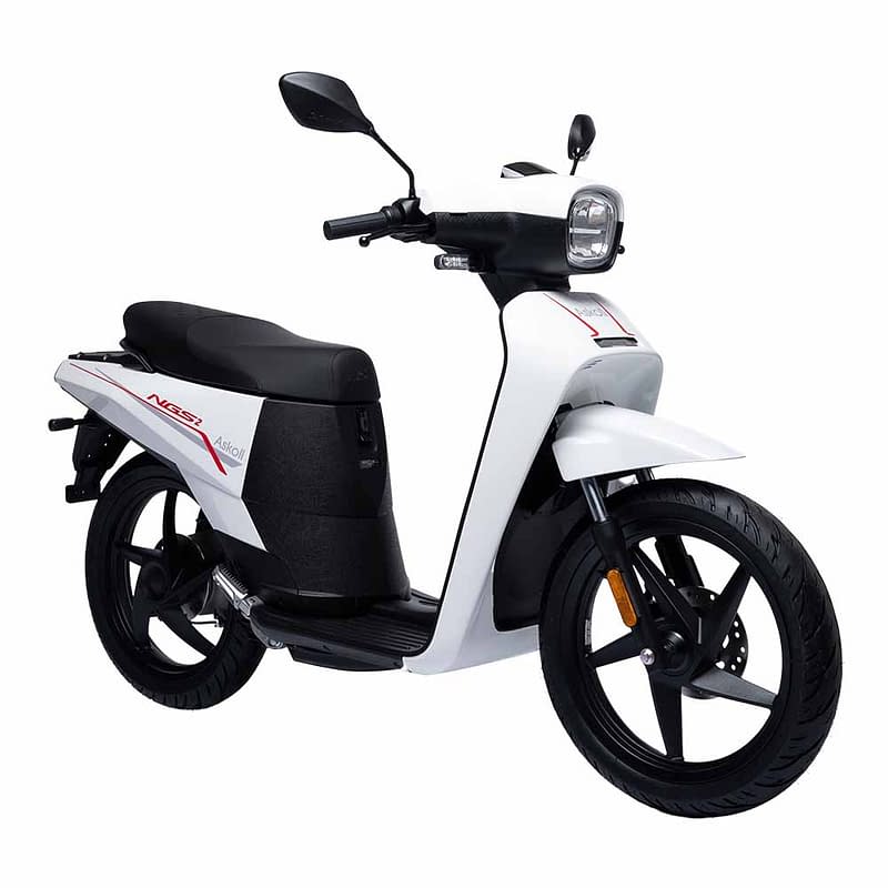 Witte Askoll NGS2 e-scooter