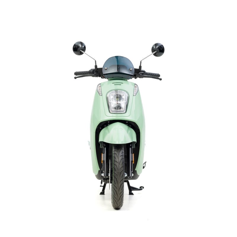 Voorkant E-Viball e-scooter groen
