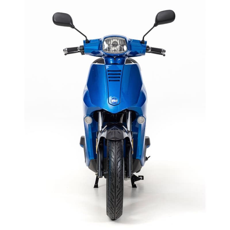 Voorkant F3 e-scooter blauw