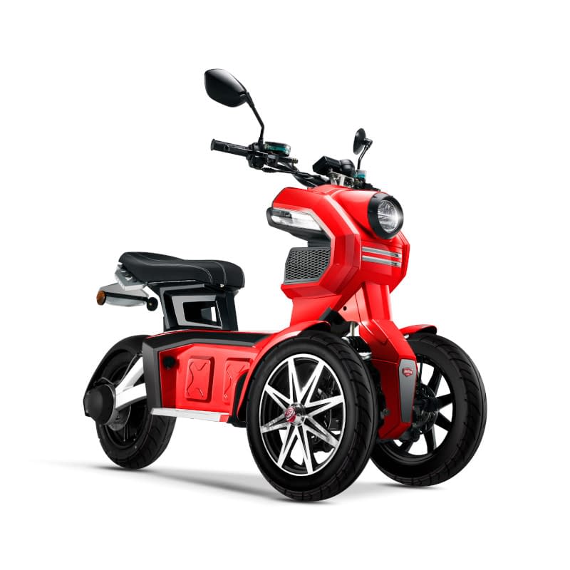 Rode Doohan iTank elektrische driewieler