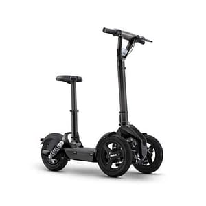 Zwarte Doohan iLark elektrische driewieler